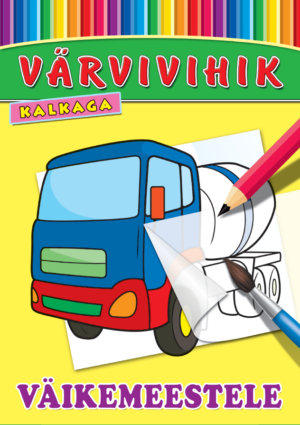 Väikemeestele. Värvivhik kalkaga