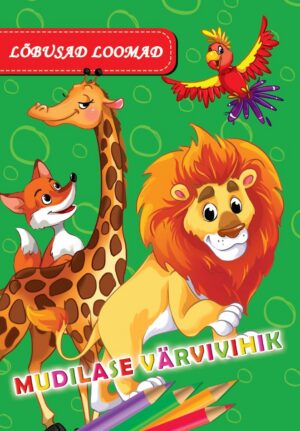 Lõbusad loomad. Mudilase värvivihik