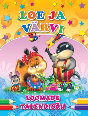 Loomade talendisõu. Loe ja värvi