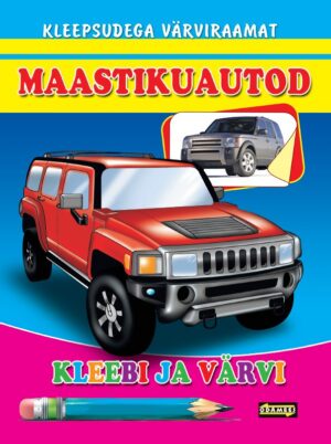 Maastikuautod. Kleebi ja värvi