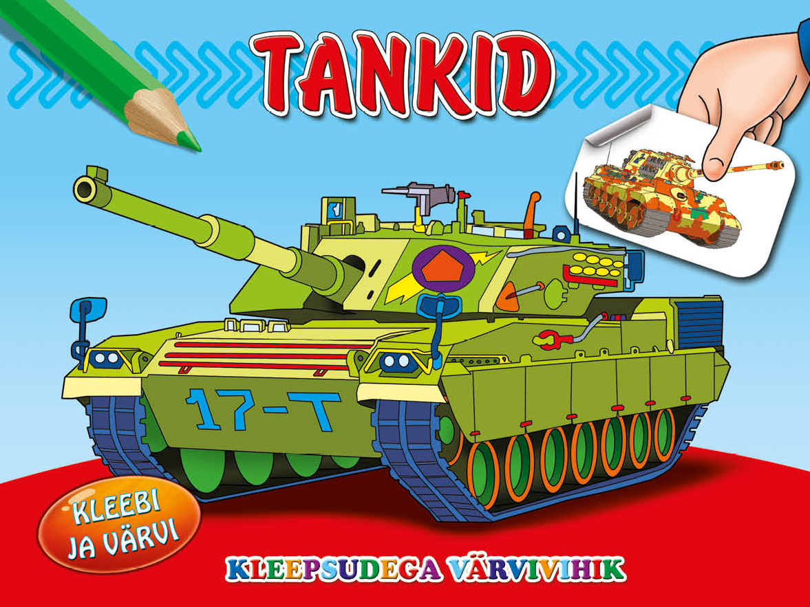 Tankid. Kleebi ja värvi