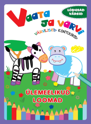 Ülemeelikud loomad. Vaata ja värvi