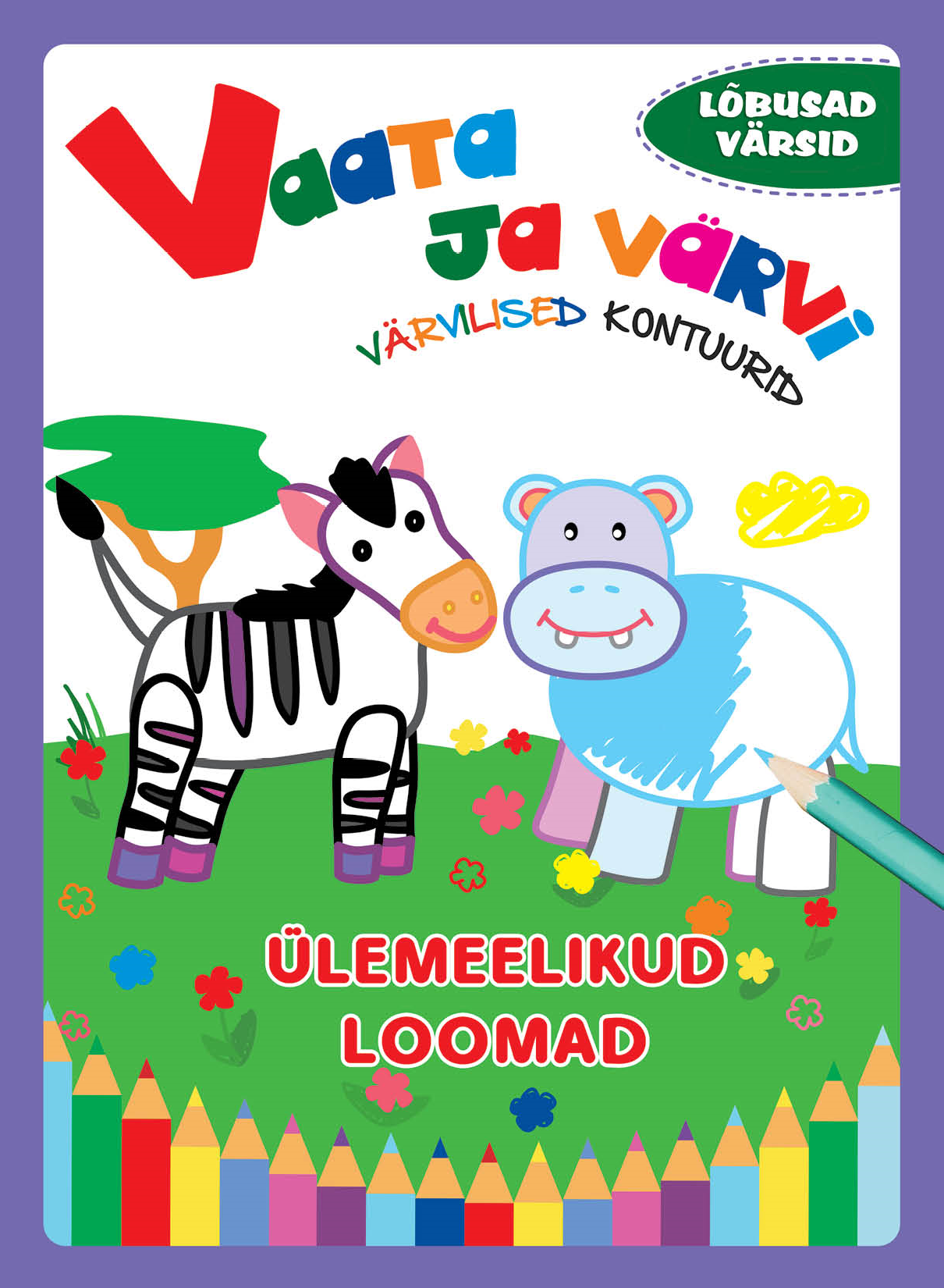 Ülemeelikud loomad. Vaata ja värvi