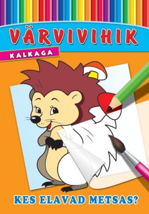 Kes elavad metsas? Värvivihik kalkaga