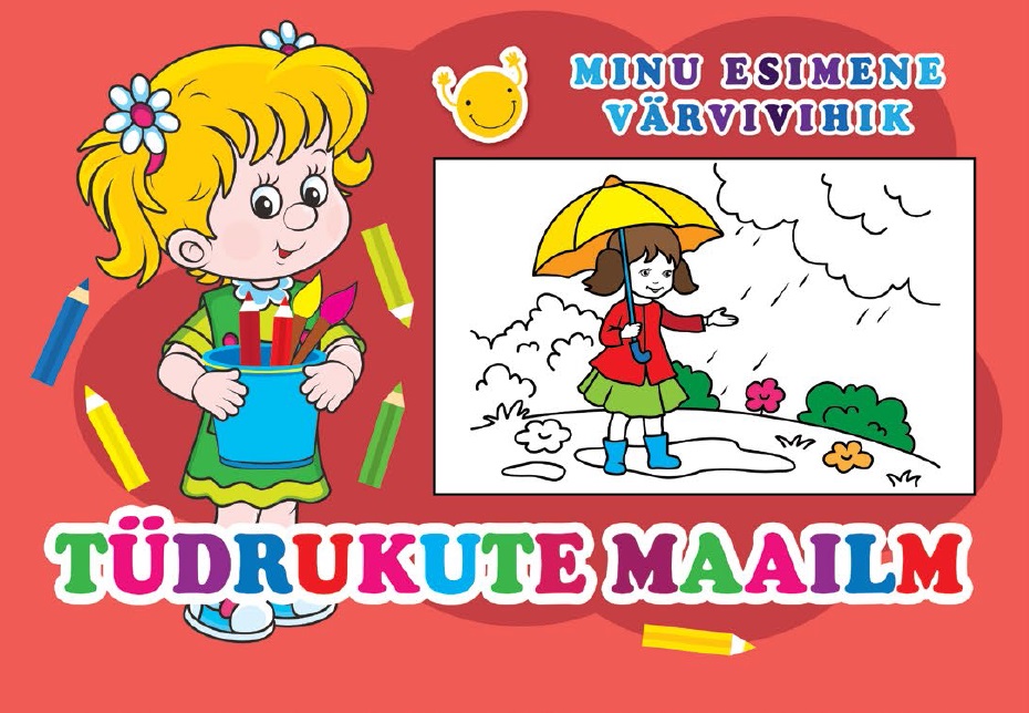 Tüdrukute maailm. Minu esimene värvivihik