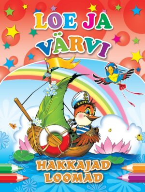Hakkajad loomad. Loe ja värvi