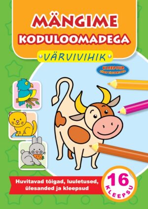 Mängime koduloomadega. Kleepsud kõige väiksematele