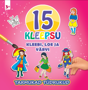 Tarmukad tüdrukud. Kleebi, loe ja värvi
